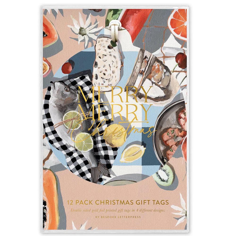 Christmas Gift Tags 12pk / Christmas Table