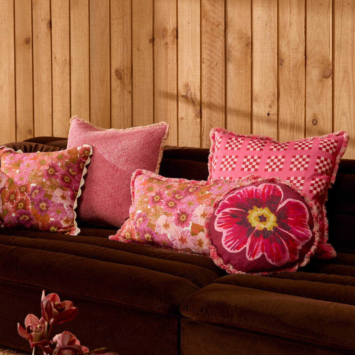 Primrose Pink 50cm Cushion