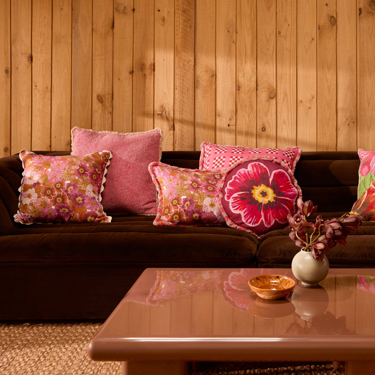Primrose Pink 50cm Cushion