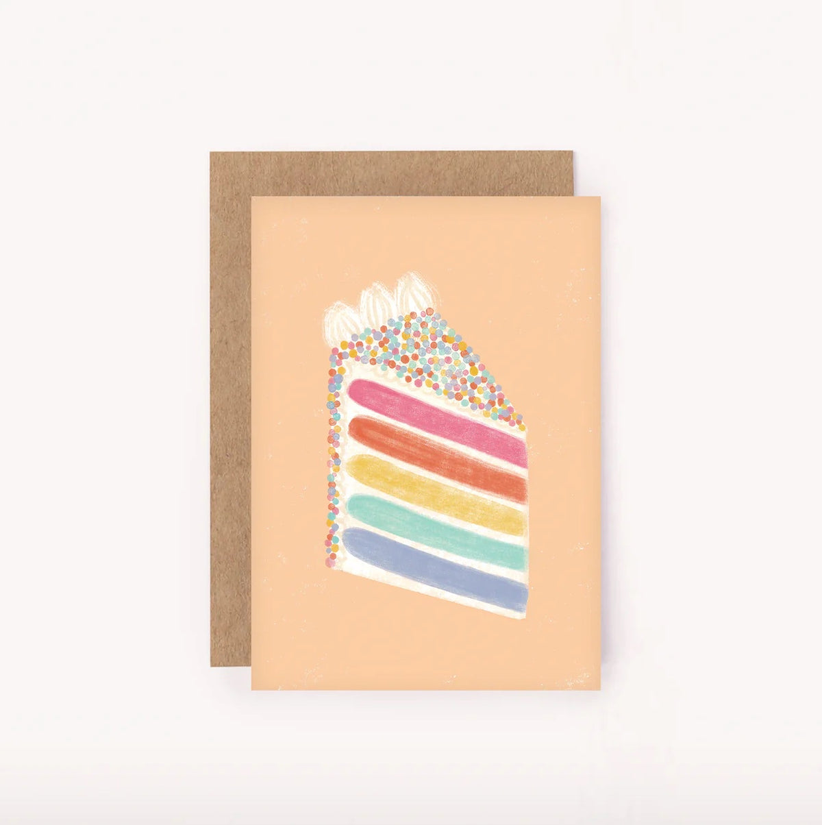 Rainbow Cake Mini Card