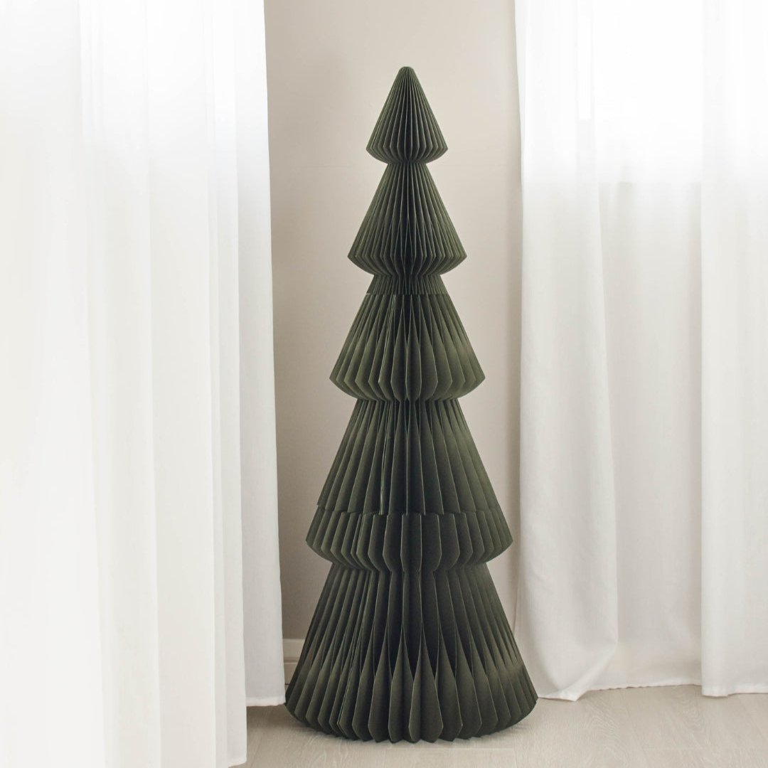 Evergreen Tree Standing 130cm / Olive Green