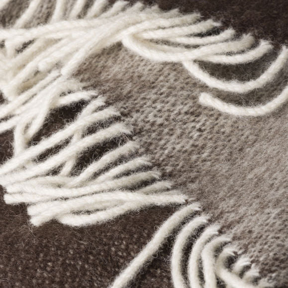 Wool Throw / Cocoa