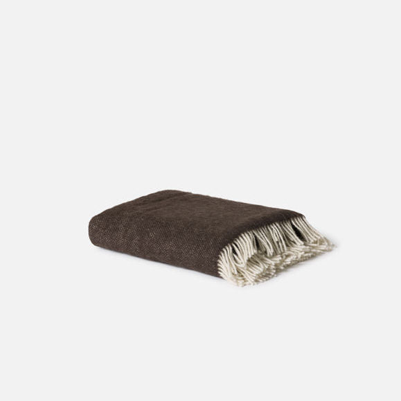 Wool Throw / Cocoa