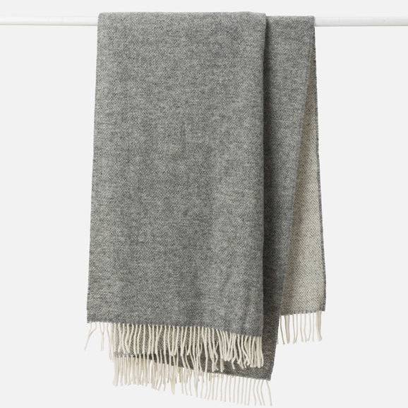 Wool Throw / Grey