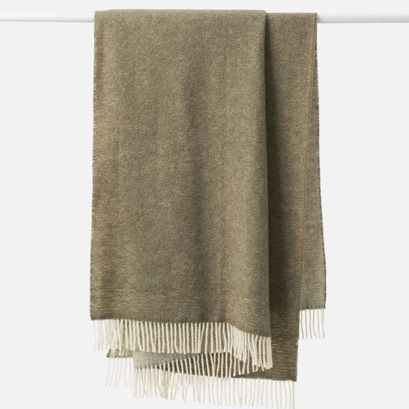 Wool Throw / Matcha