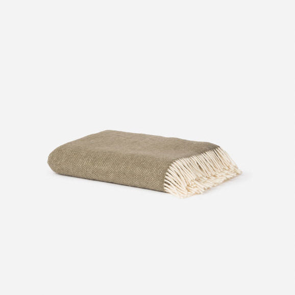 Wool Throw / Matcha