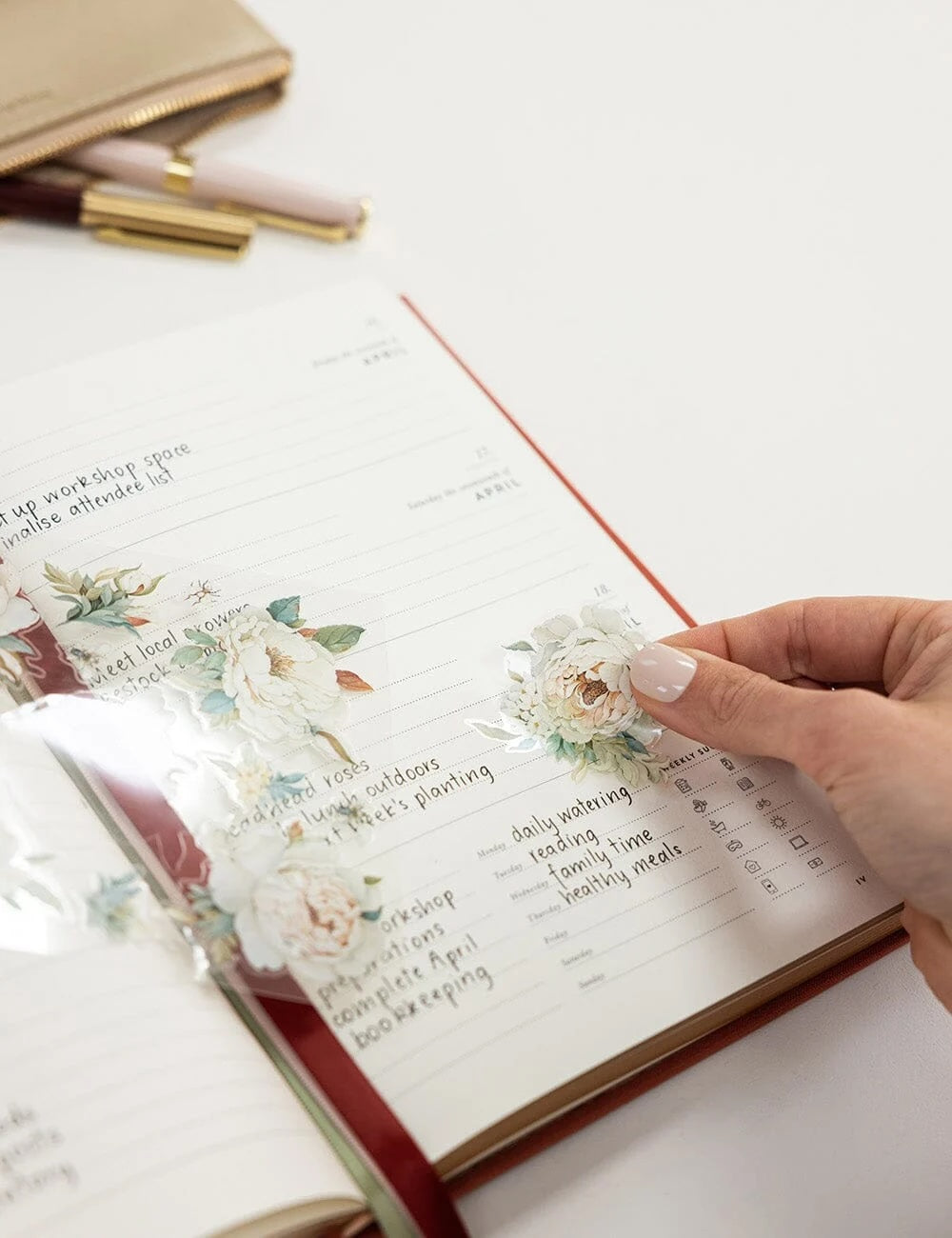 2027 Desktop Planner / Antique Copper