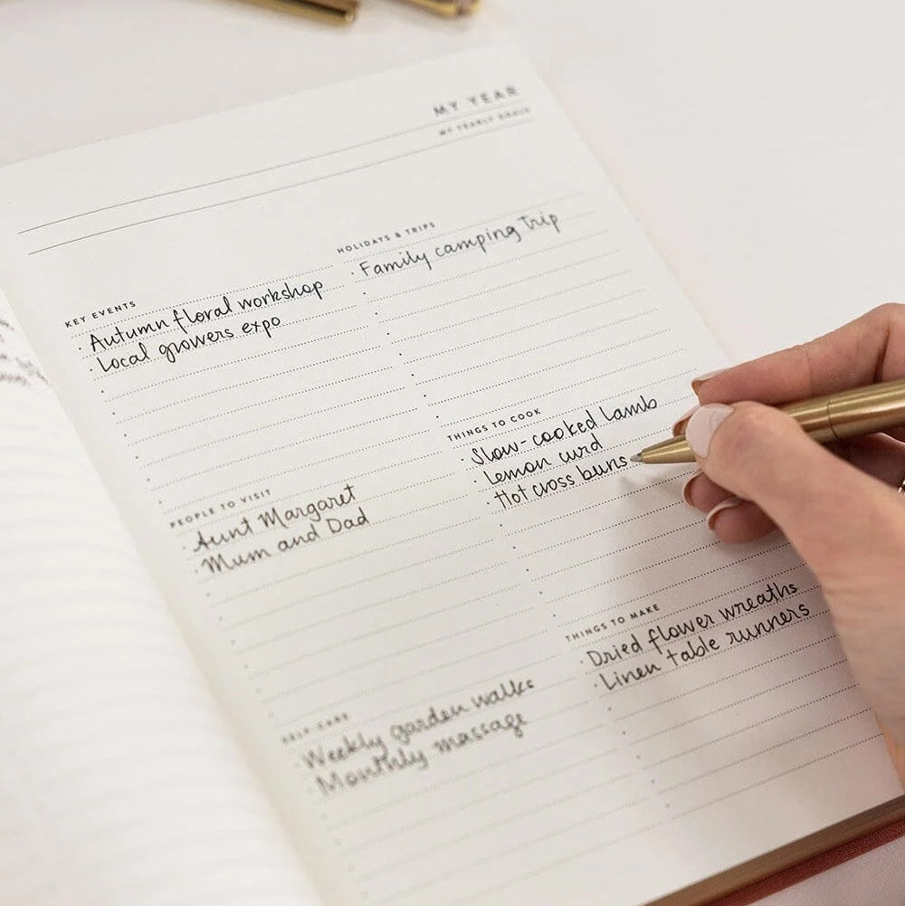 2027 Desktop Planner / Antique Copper