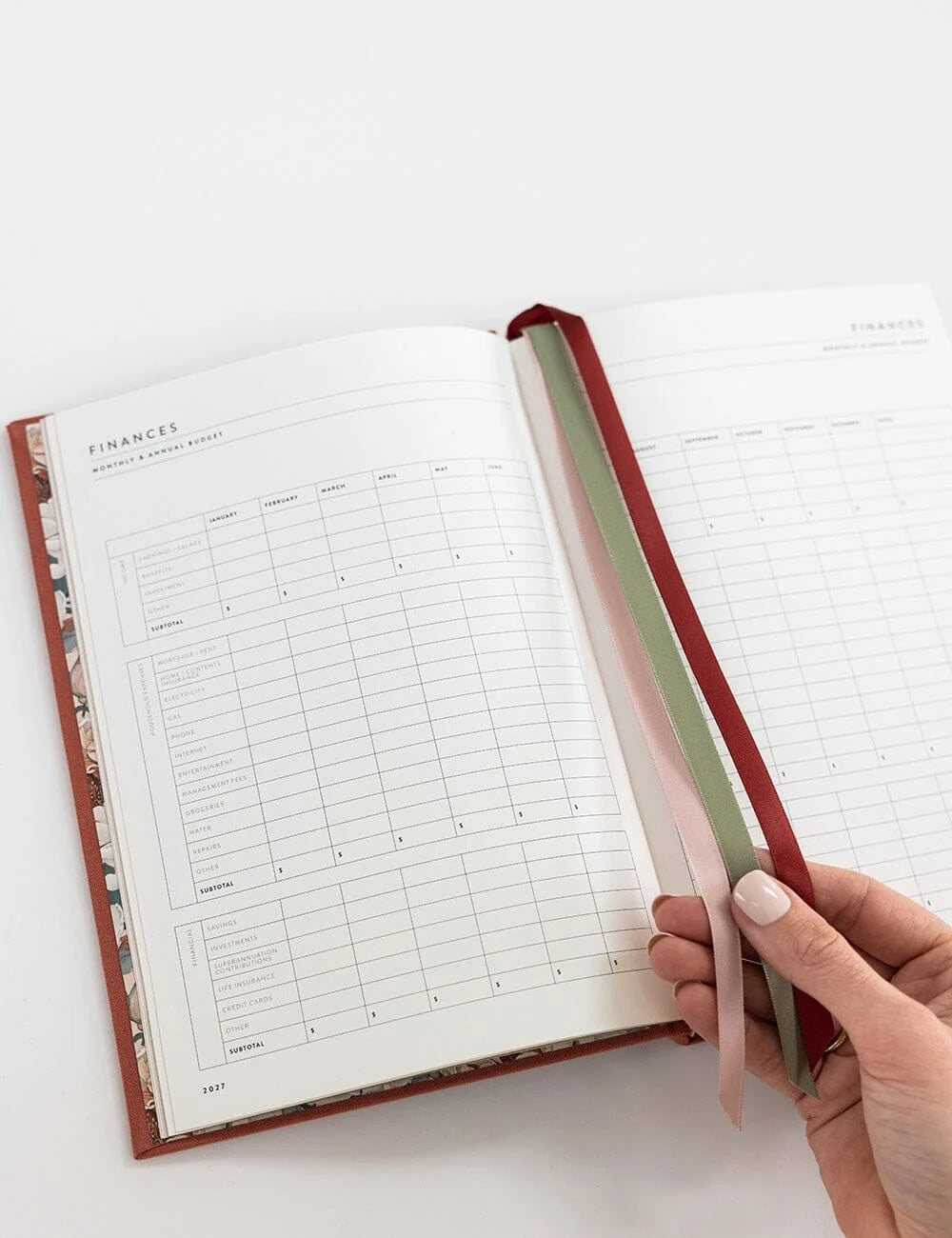 2027 Desktop Planner / Antique Copper