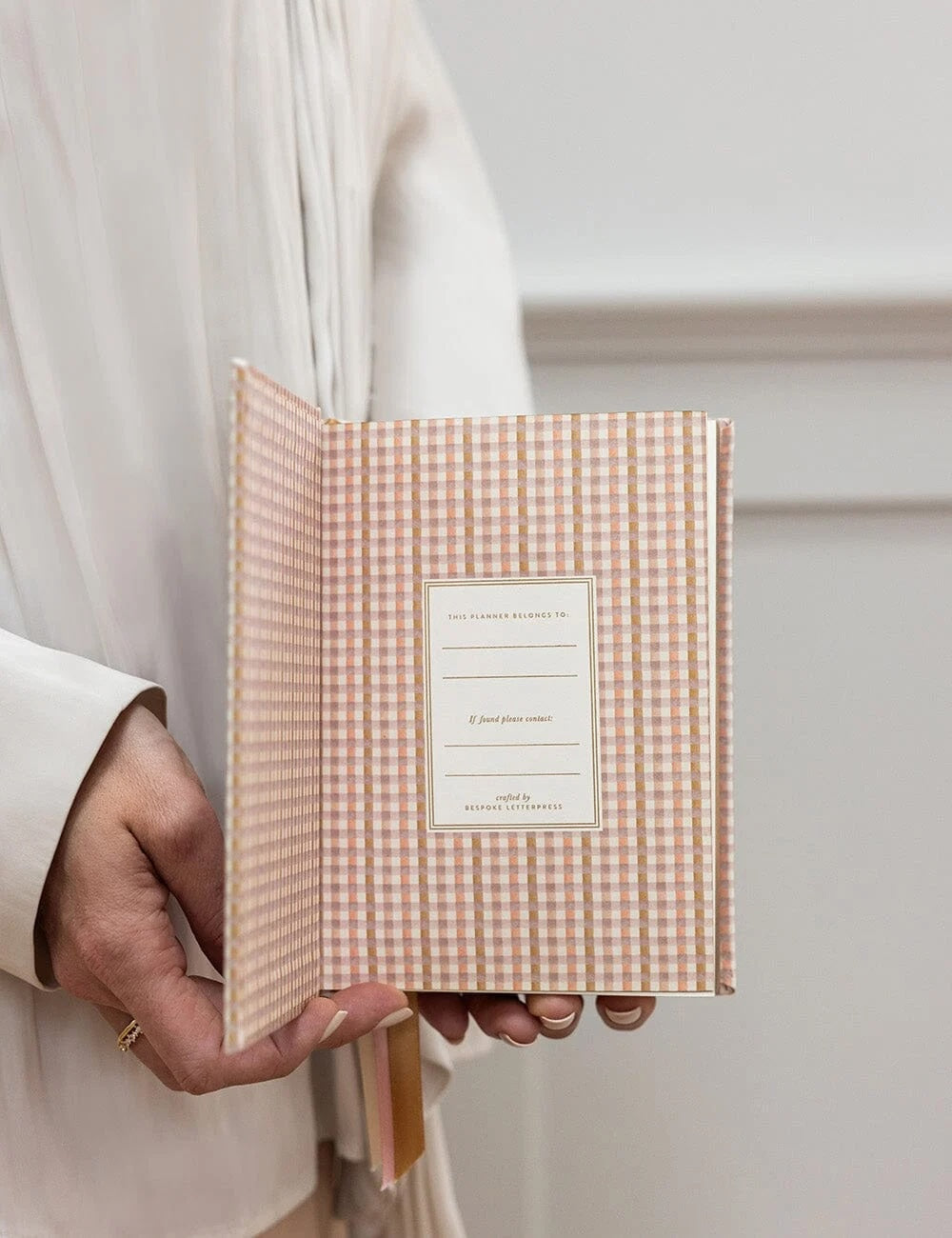 2027 Day To Page / Primrose Gingham
