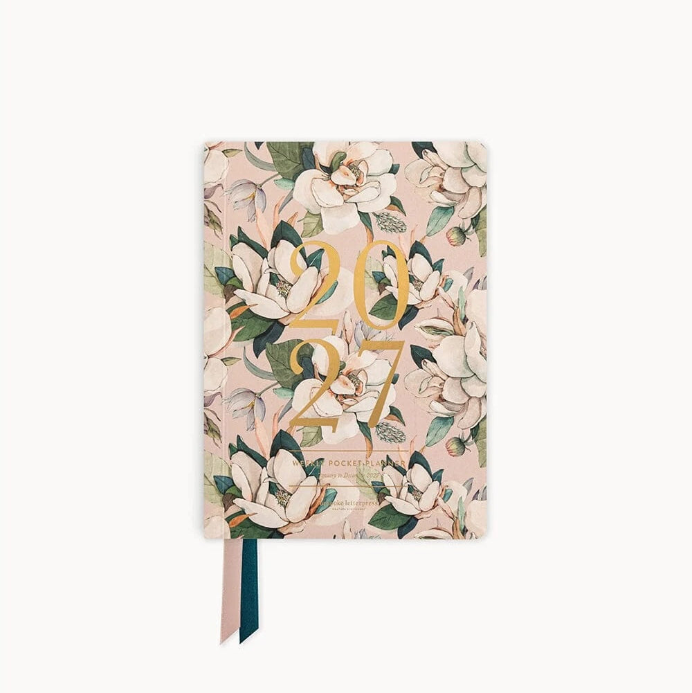 2027 Pocket Planner / Highgrove Magnolias