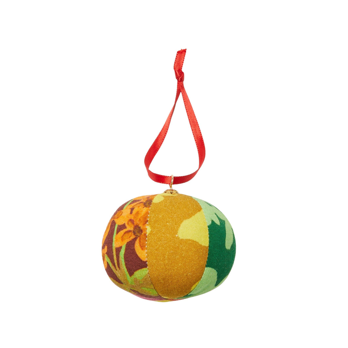 Patchwork Floral Christmas Decoration