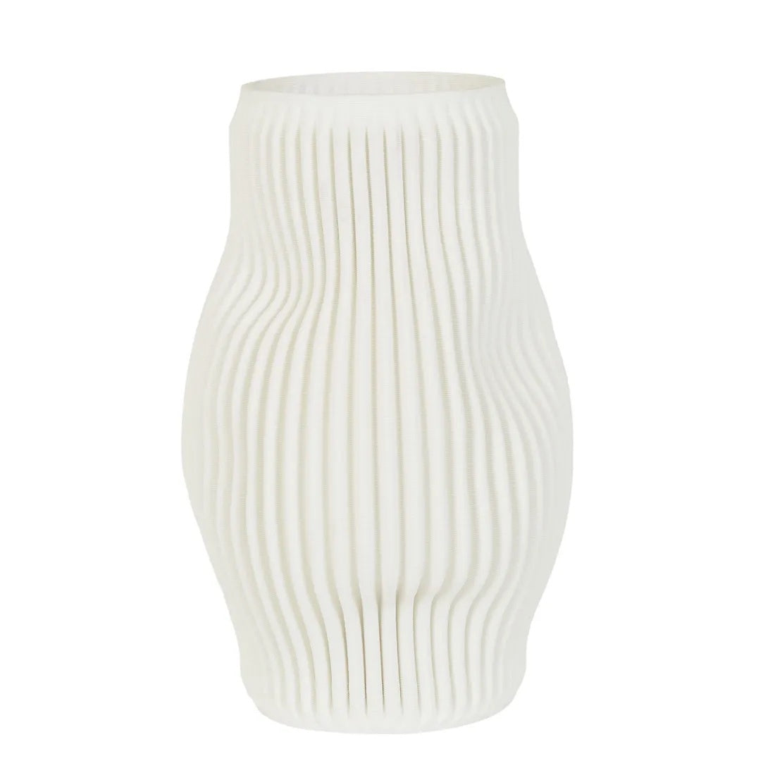 Forme Fluid Vase / Ivory