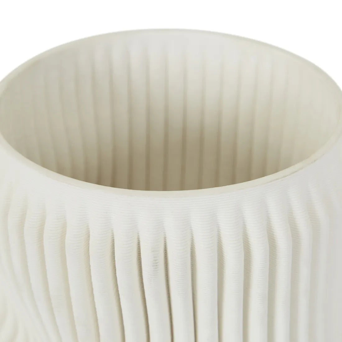 Forme Fluid Vase / Ivory