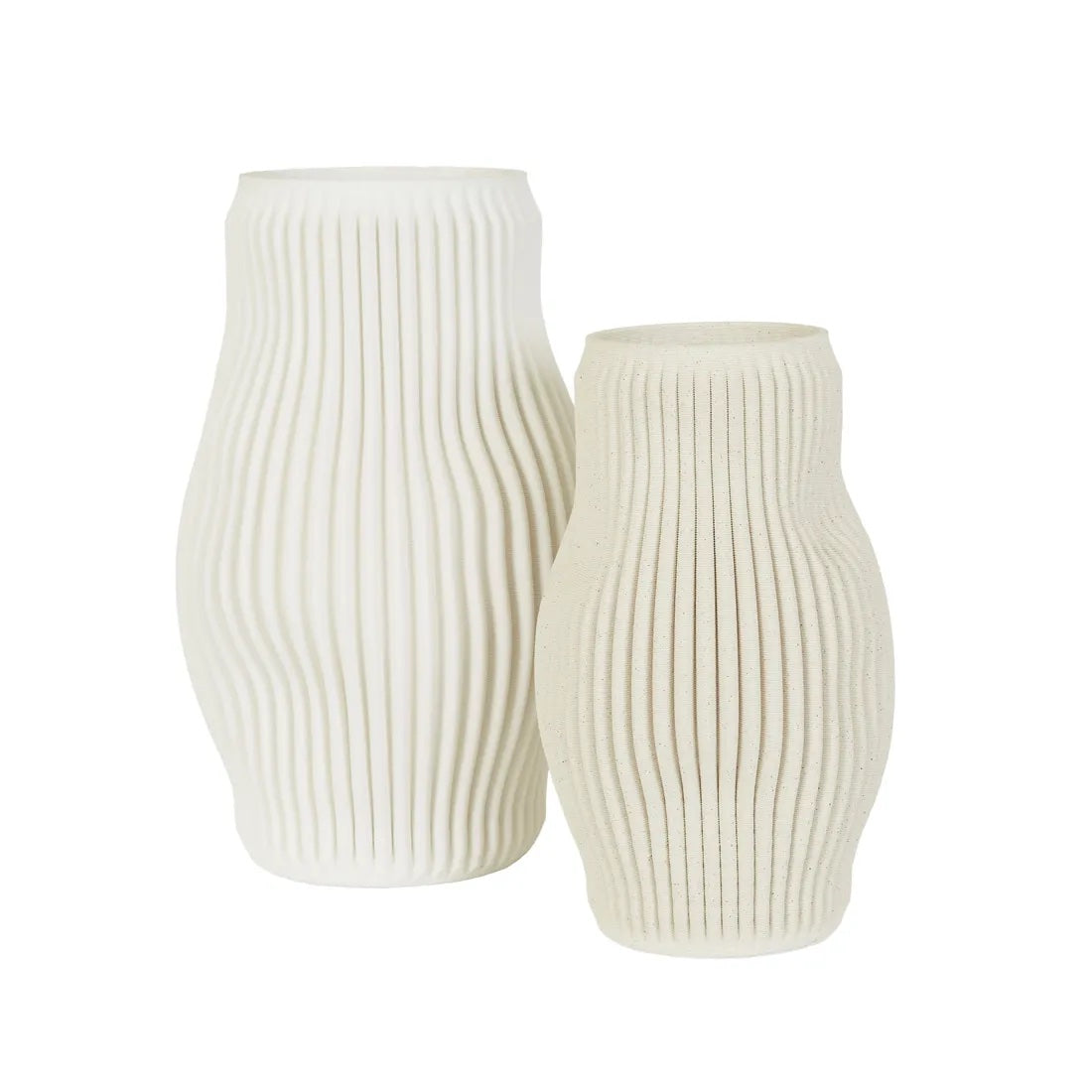 Forme Fluid Vase / Ivory