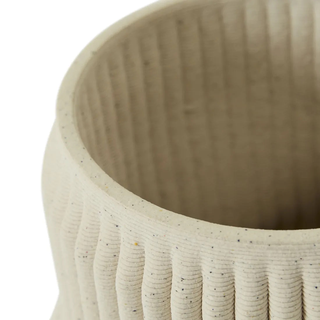 Forme Fluid Vase / Cream