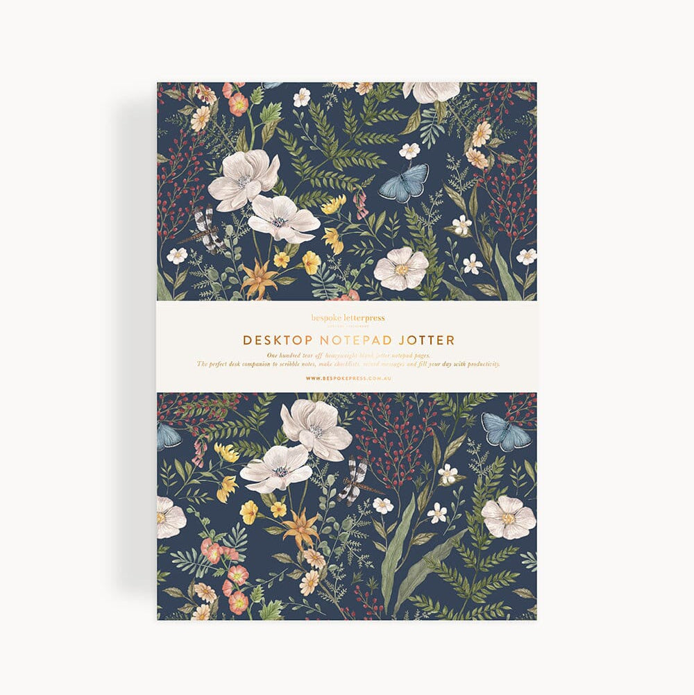 Dusk In Bloom Notepad Desktop Jotter