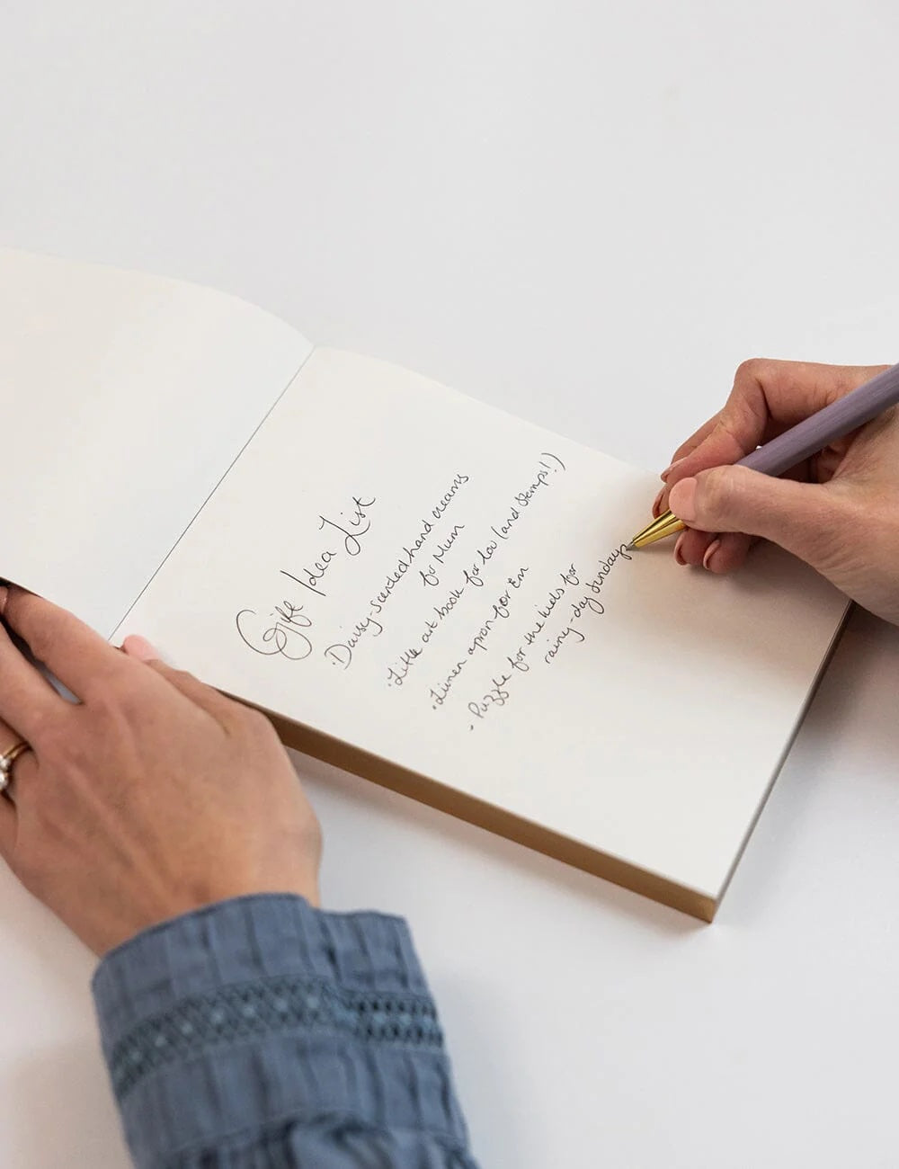 Summer Perennials Notepad Desktop Jotter