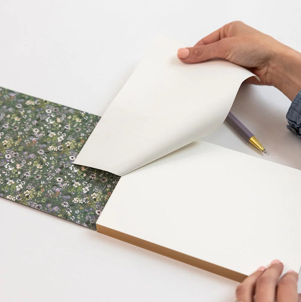 Summer Perennials Notepad Desktop Jotter