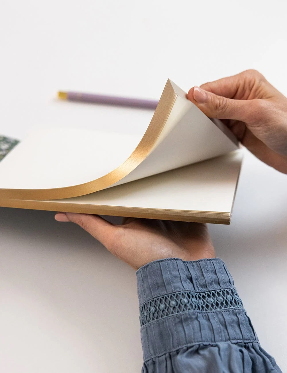 Summer Perennials Notepad Desktop Jotter