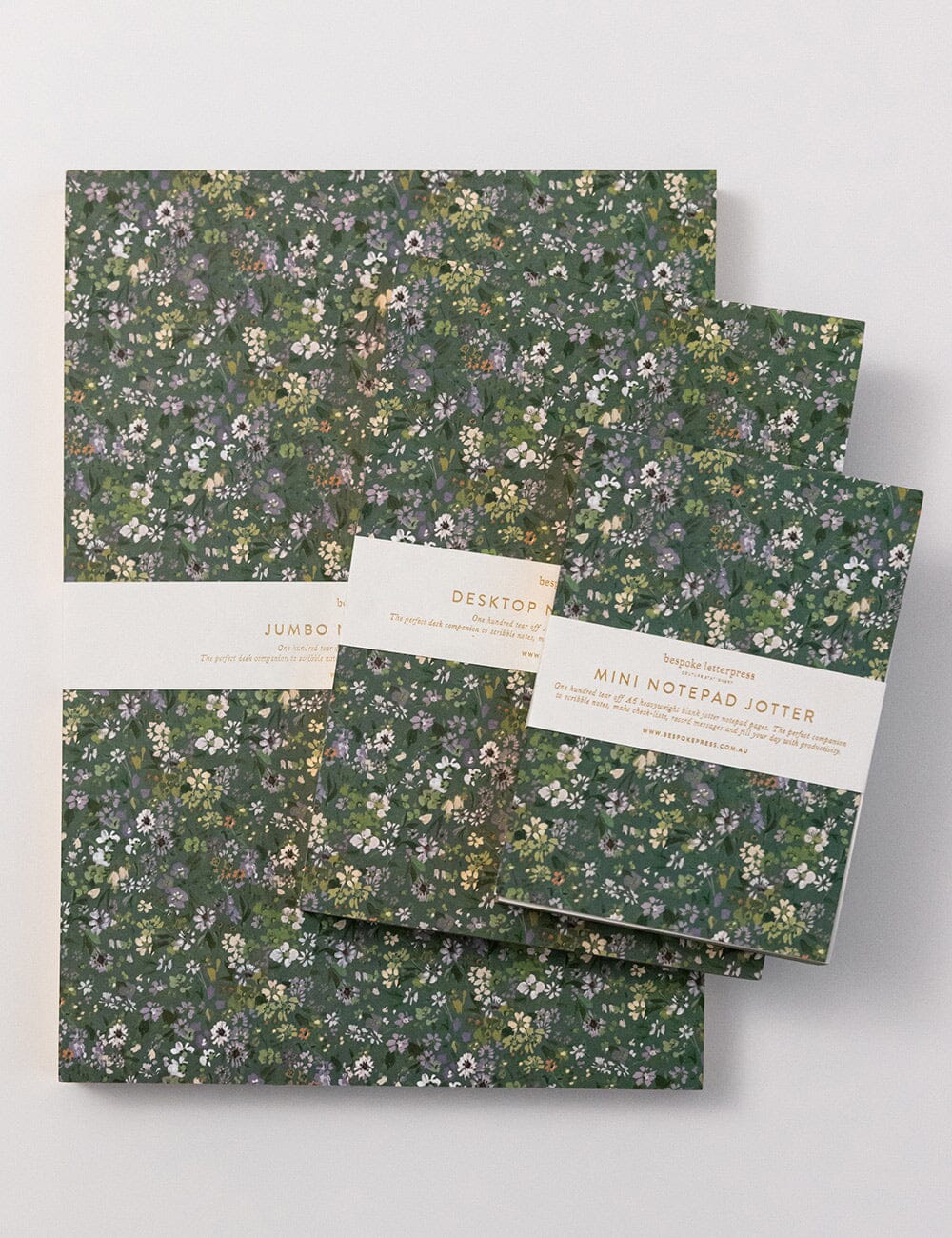 Summer Perennials Notepad Desktop Jotter