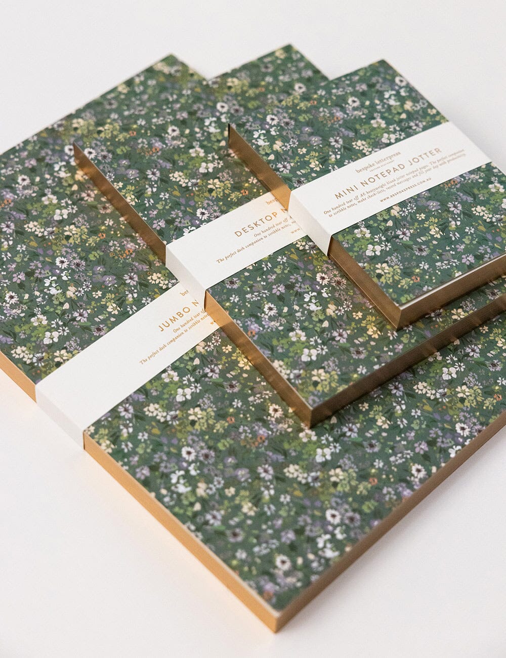 Summer Perennials Notepad Desktop Jotter