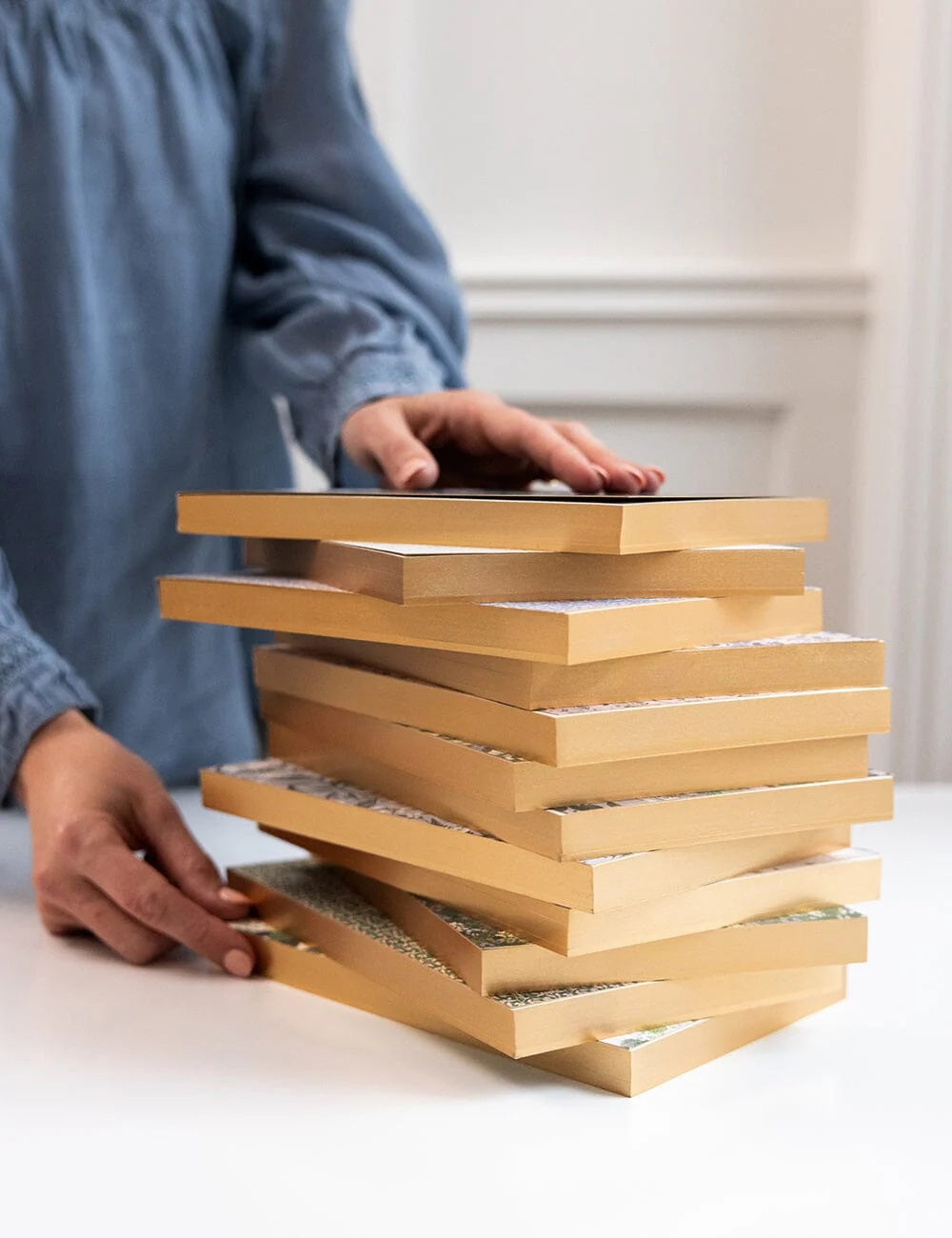 Summer Perennials Notepad Desktop Jotter