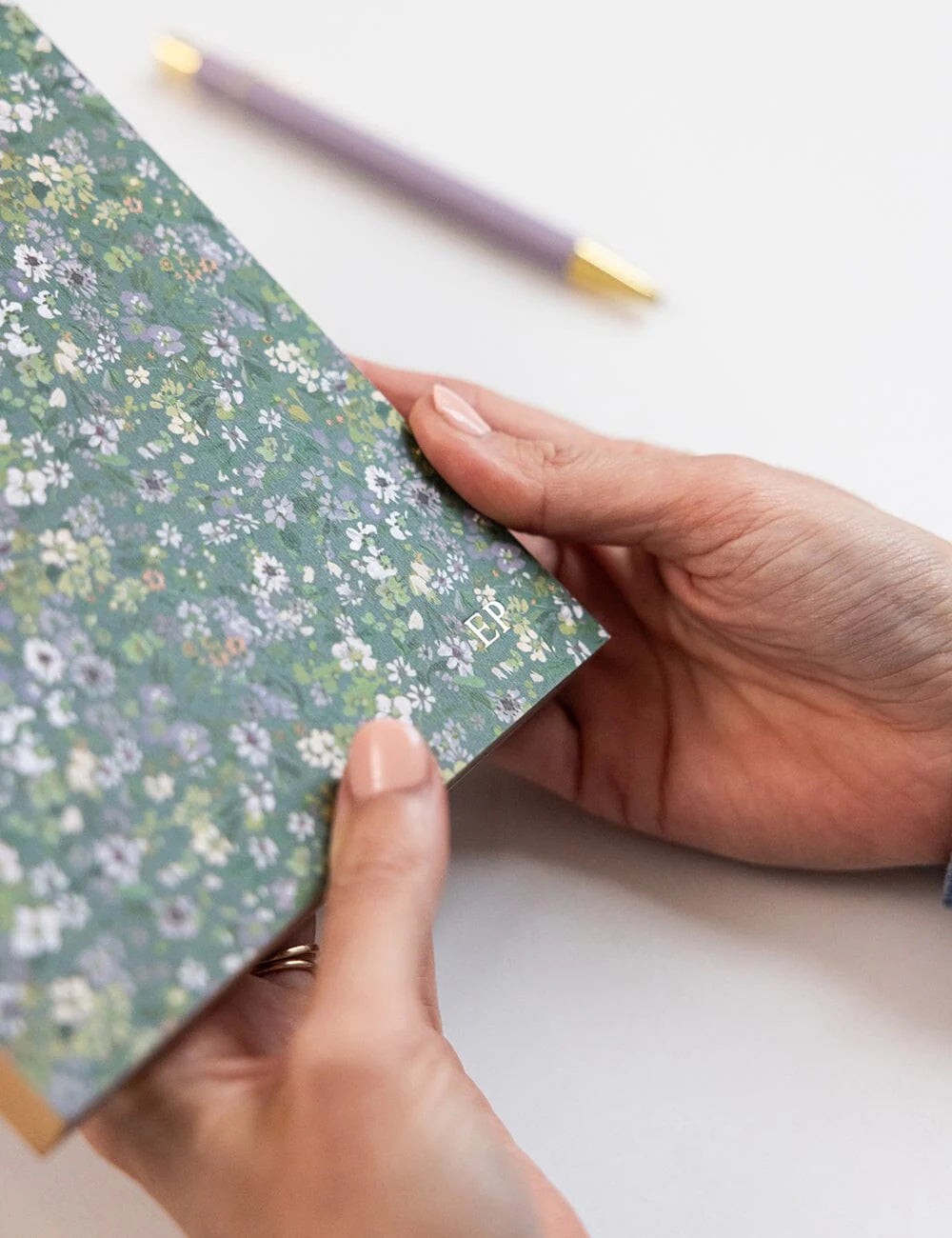 Summer Perennials Notepad Desktop Jotter