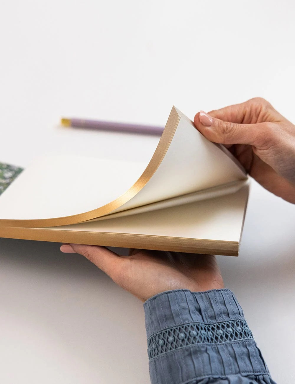 Summer Perennials Notepad Desktop Jotter