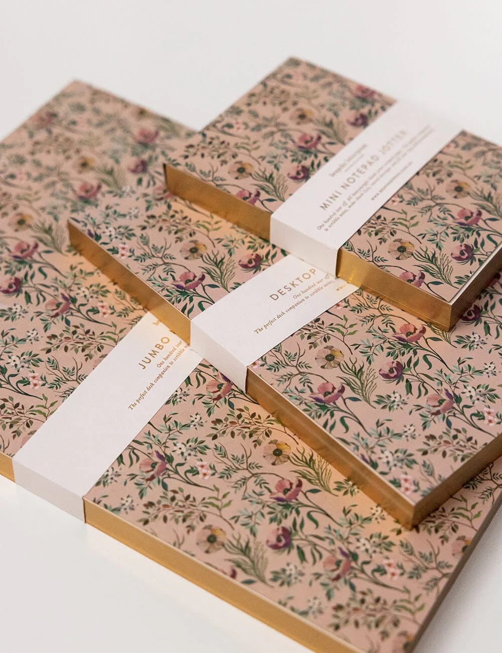 Dancing Poppies Notepad Desktop Jotter