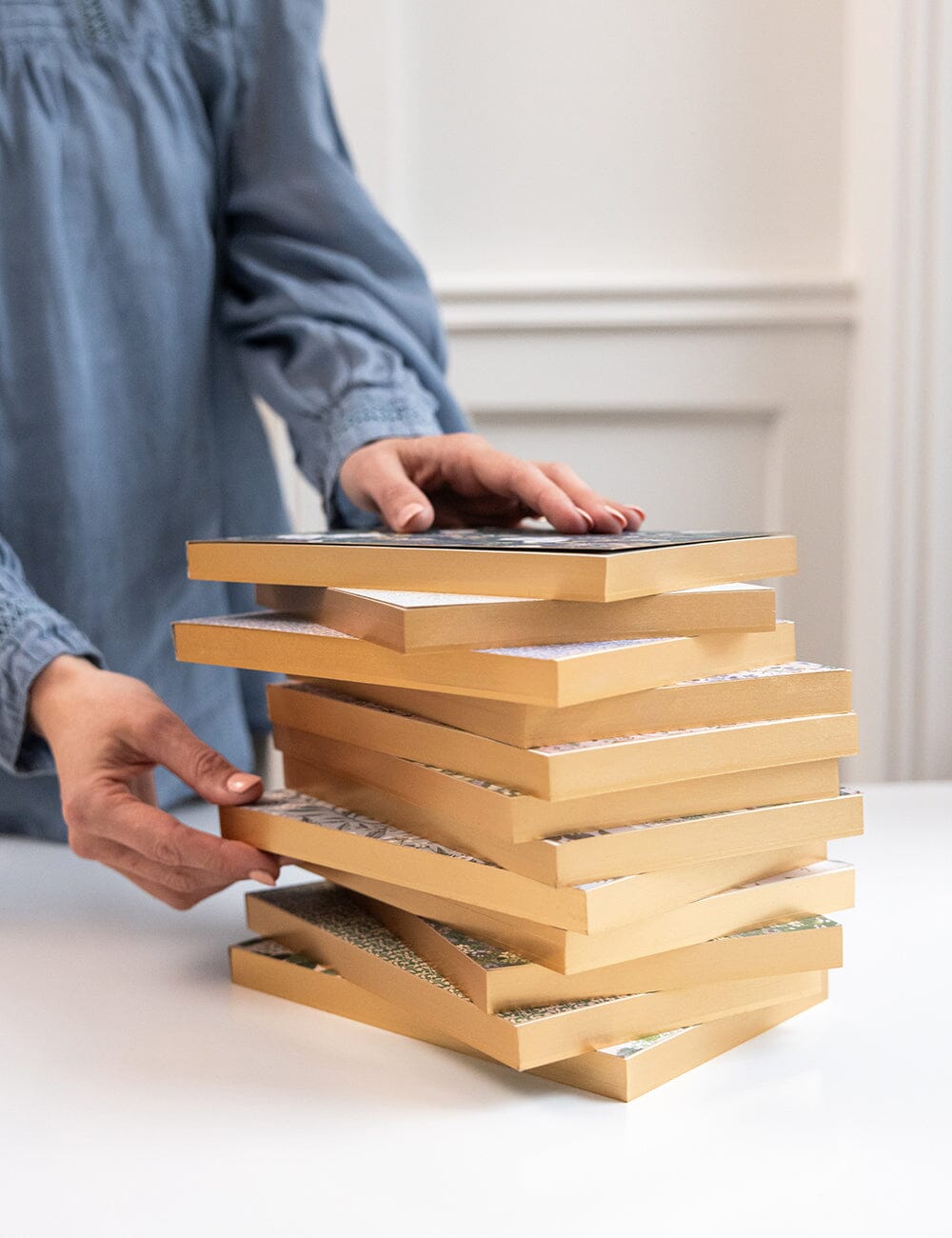 Dancing Poppies Notepad Desktop Jotter