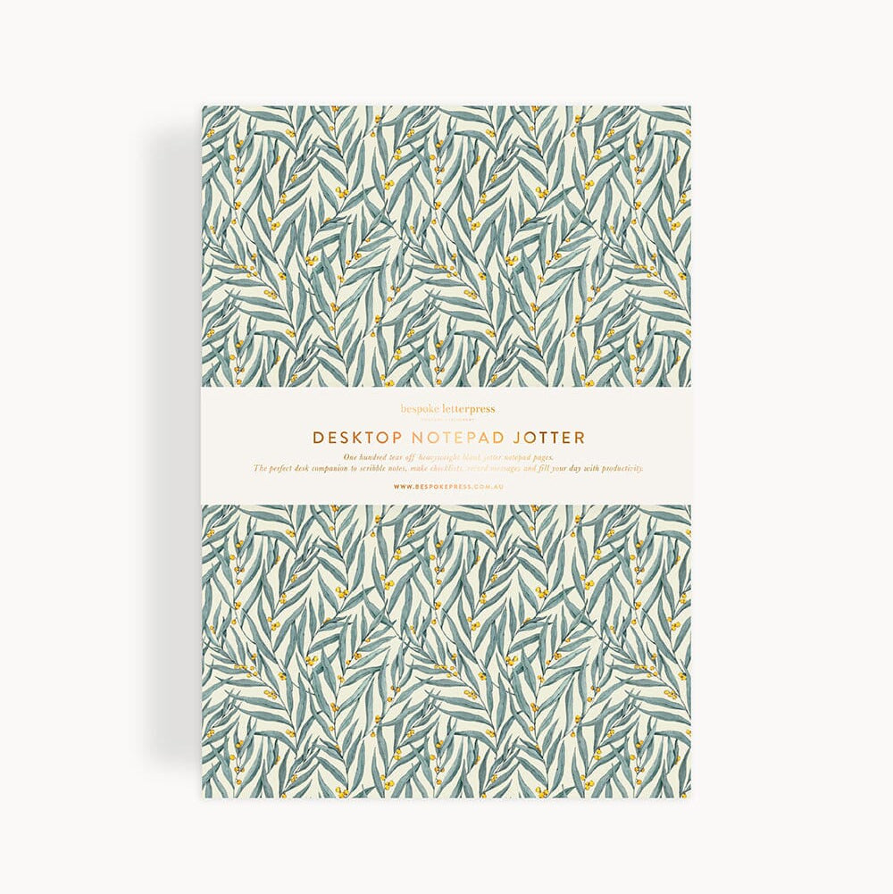 Golden Wattle Notepad Desktop Jotter