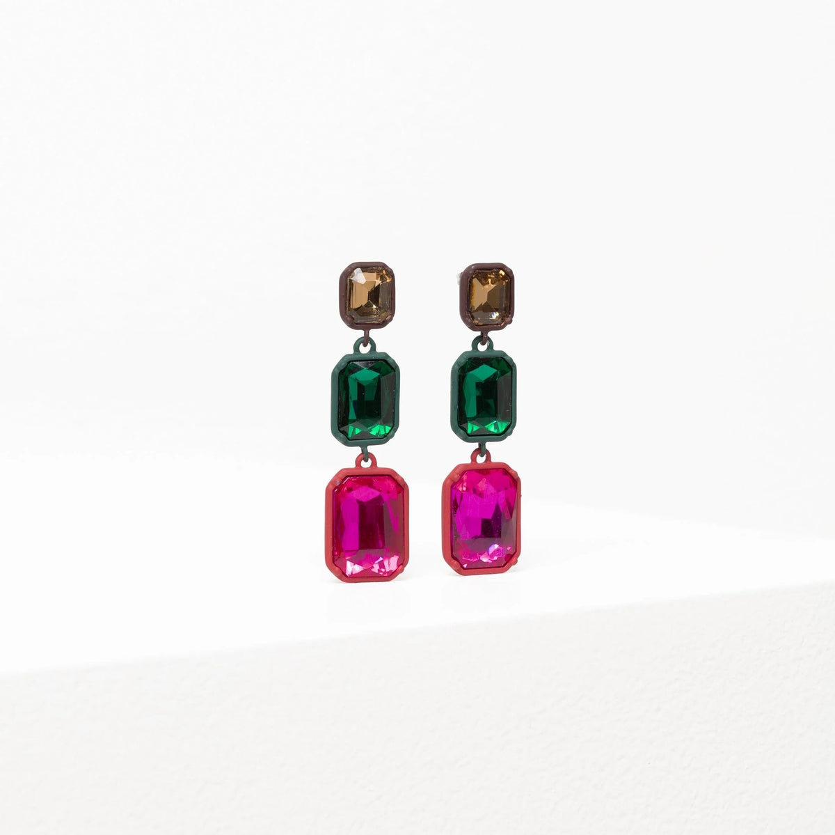 Jule Drop Earring / Chocolate