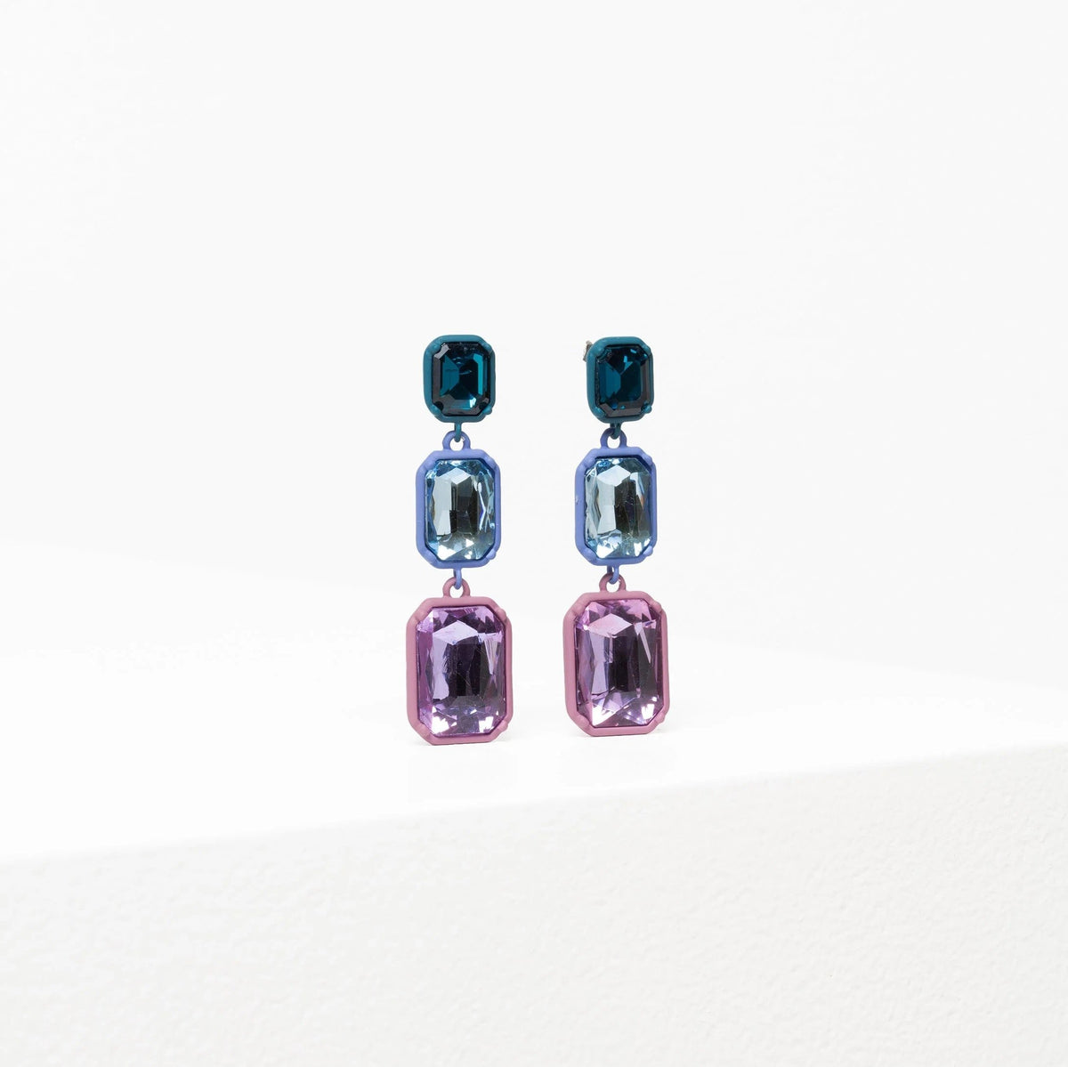 Jule Drop Earring / Teal Blue