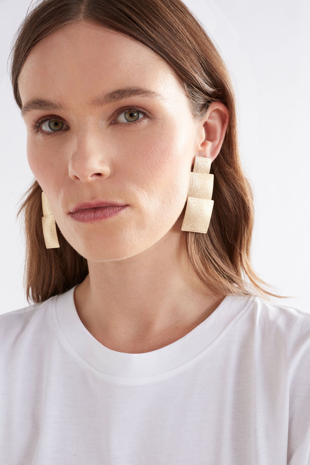 Metri Drop Earring / Gold