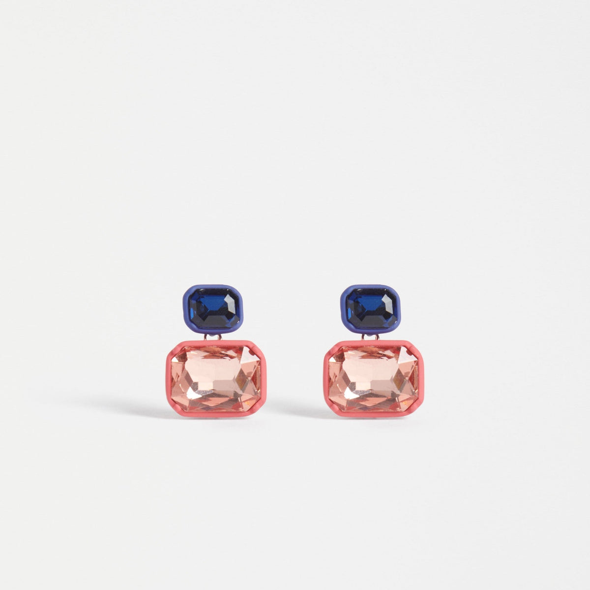 Jule Stud Earring / Coral Orange