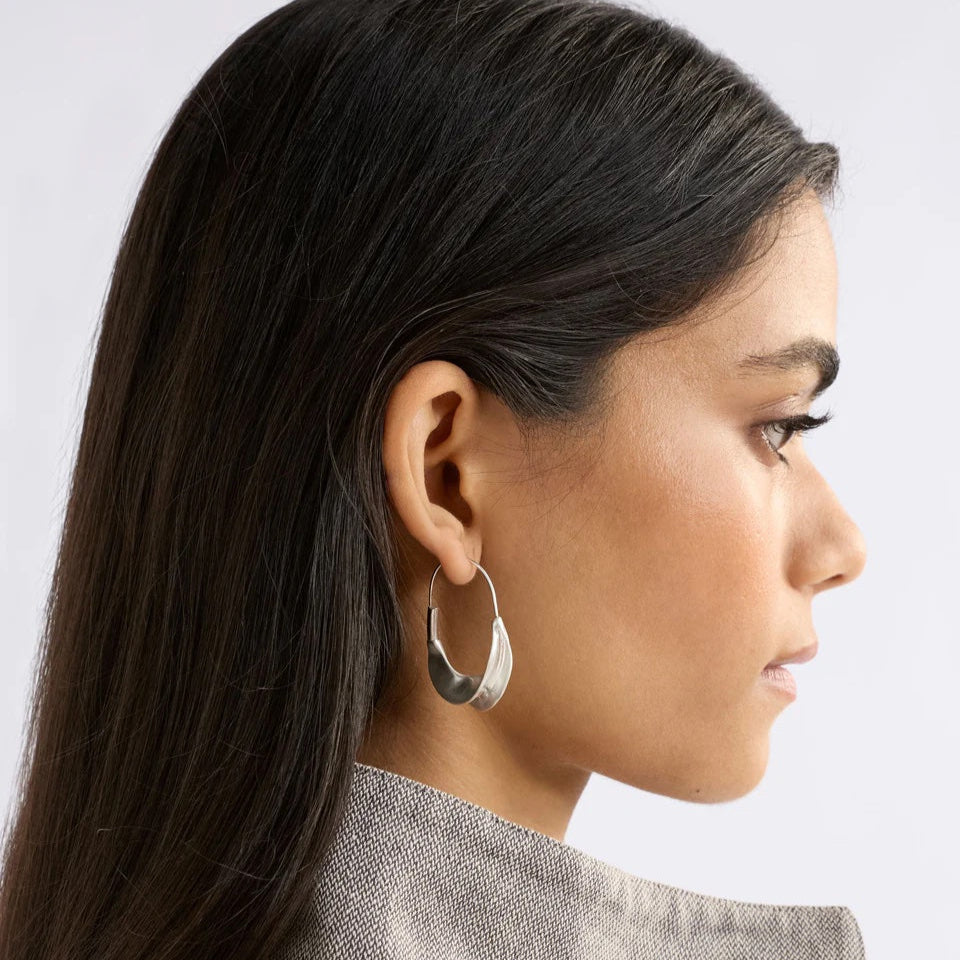 Siita Hoop Earring / Silver