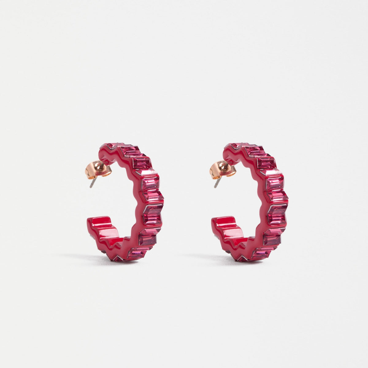 Jolle Hoop Earring / Blush