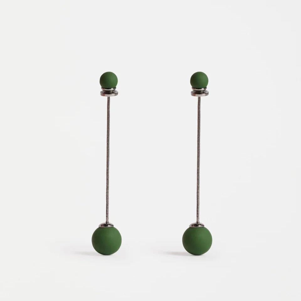 Sarra Drop Earring / Gunmetal