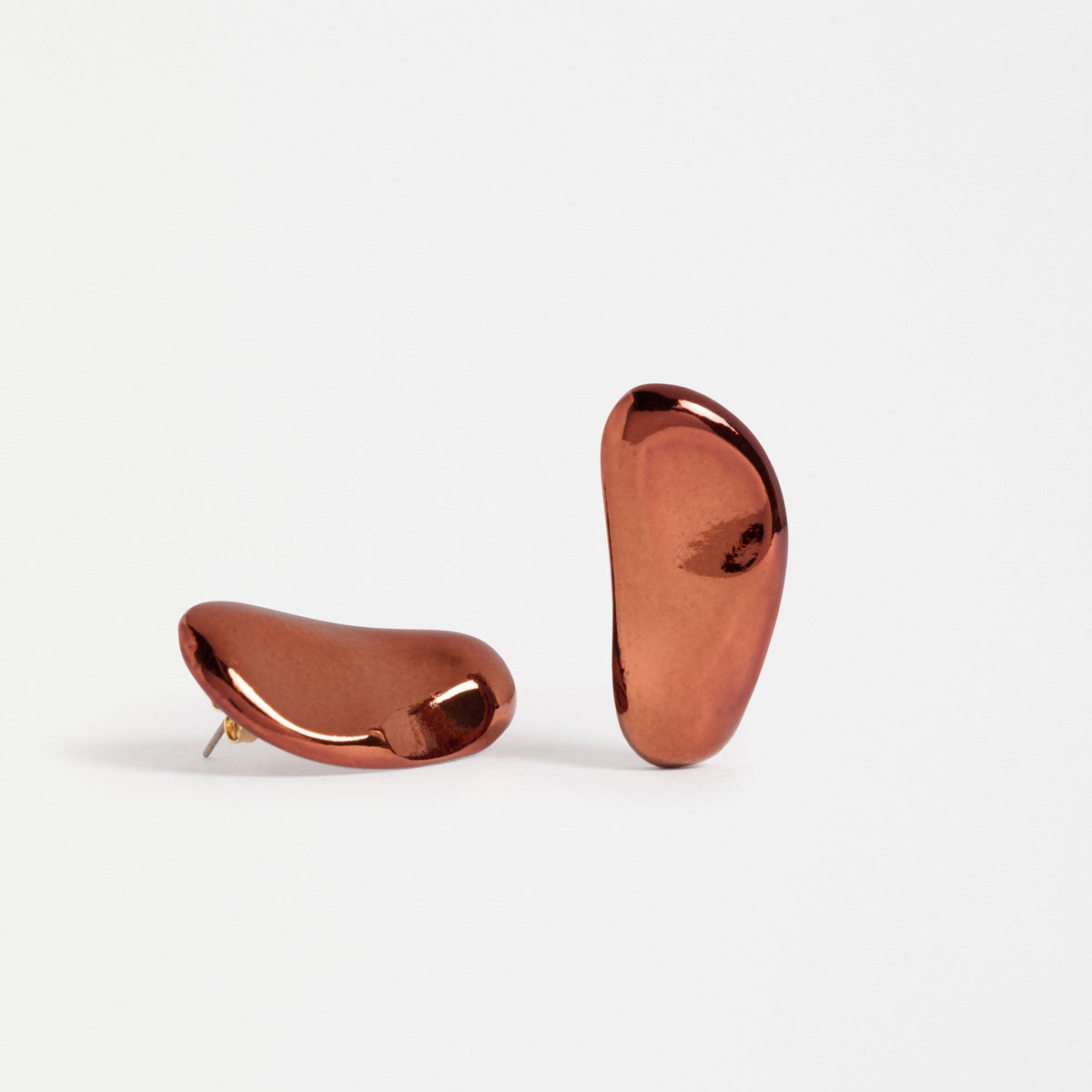 Atur Stud Earrings / Espresso