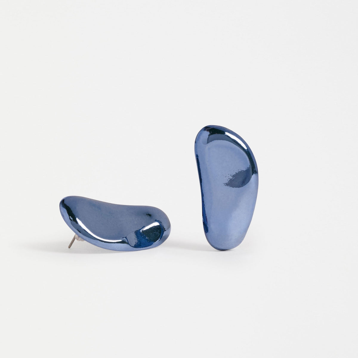 Atur Stud Earrings / Dusk Blue