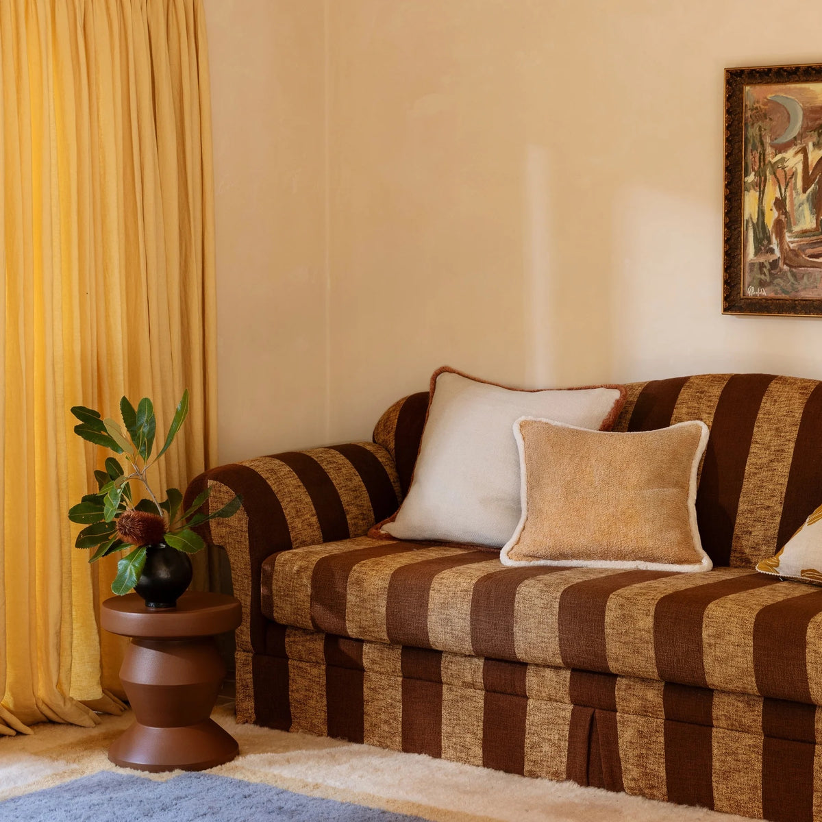 Grain Cushion / Tan