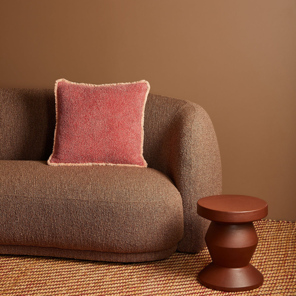 Grain Coral 50cm Cushion