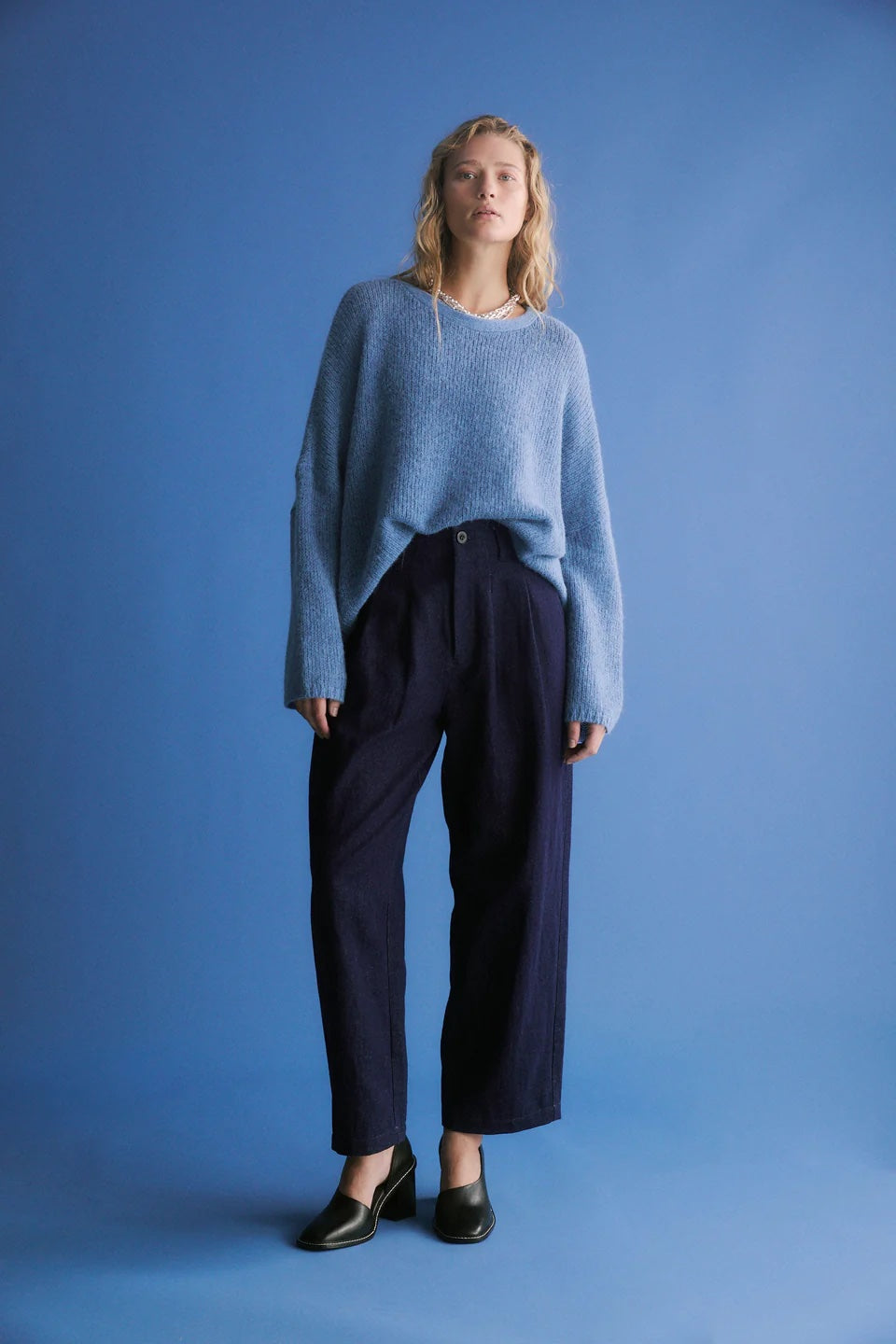 Agna Sweater / Chambray