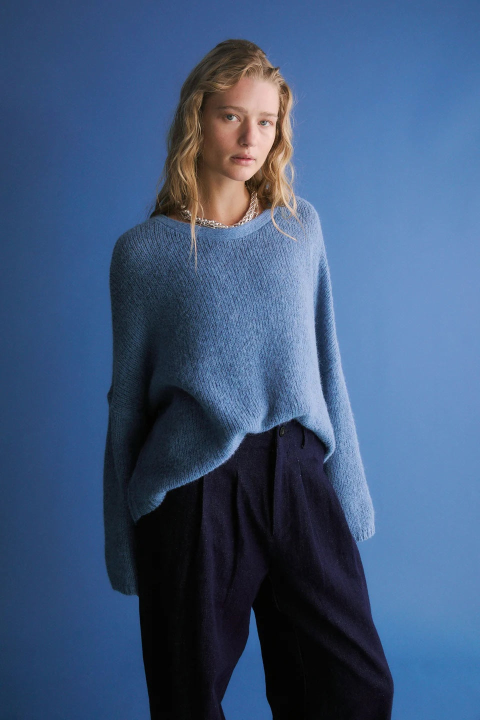 Agna Sweater / Chambray