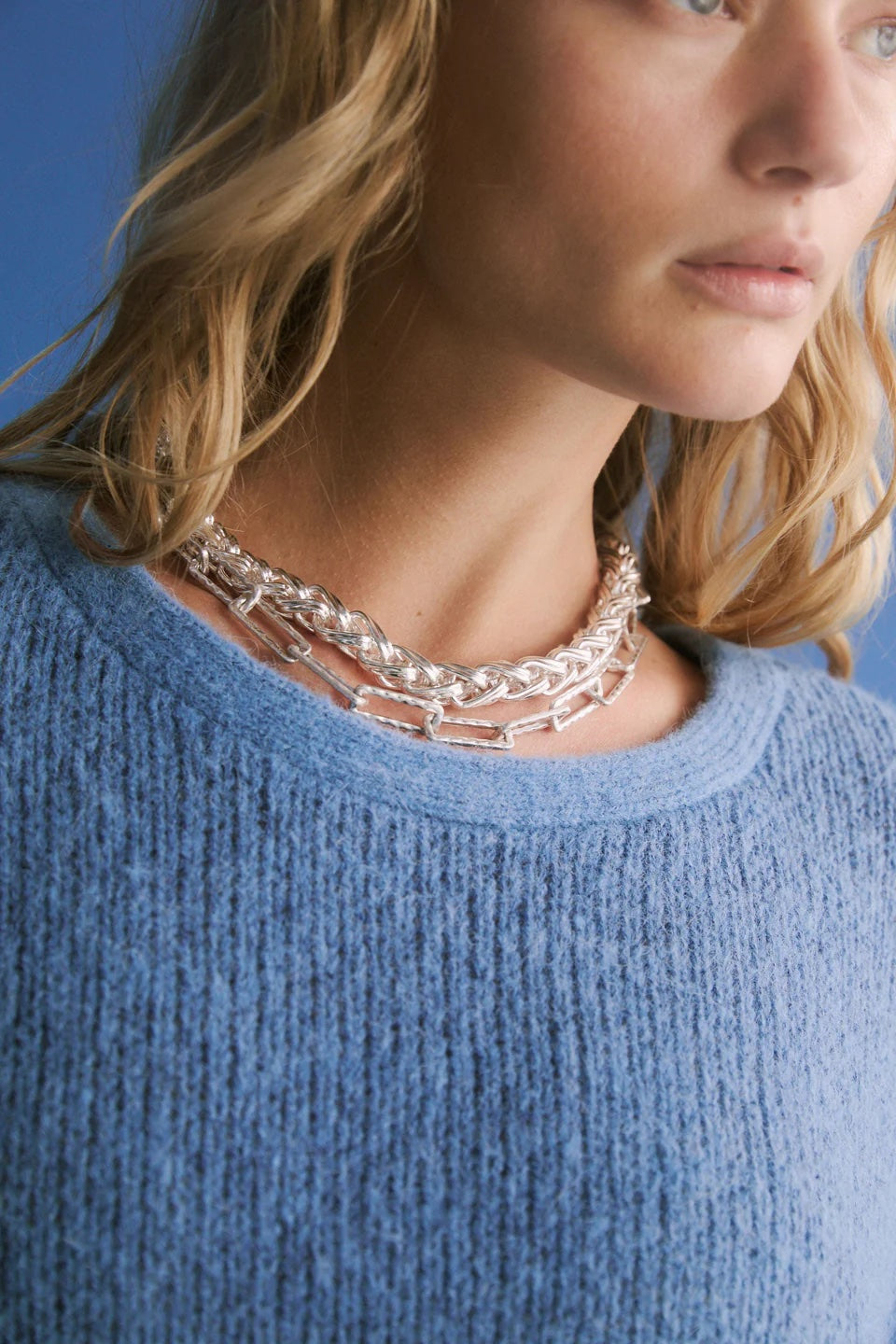 Agna Sweater / Chambray