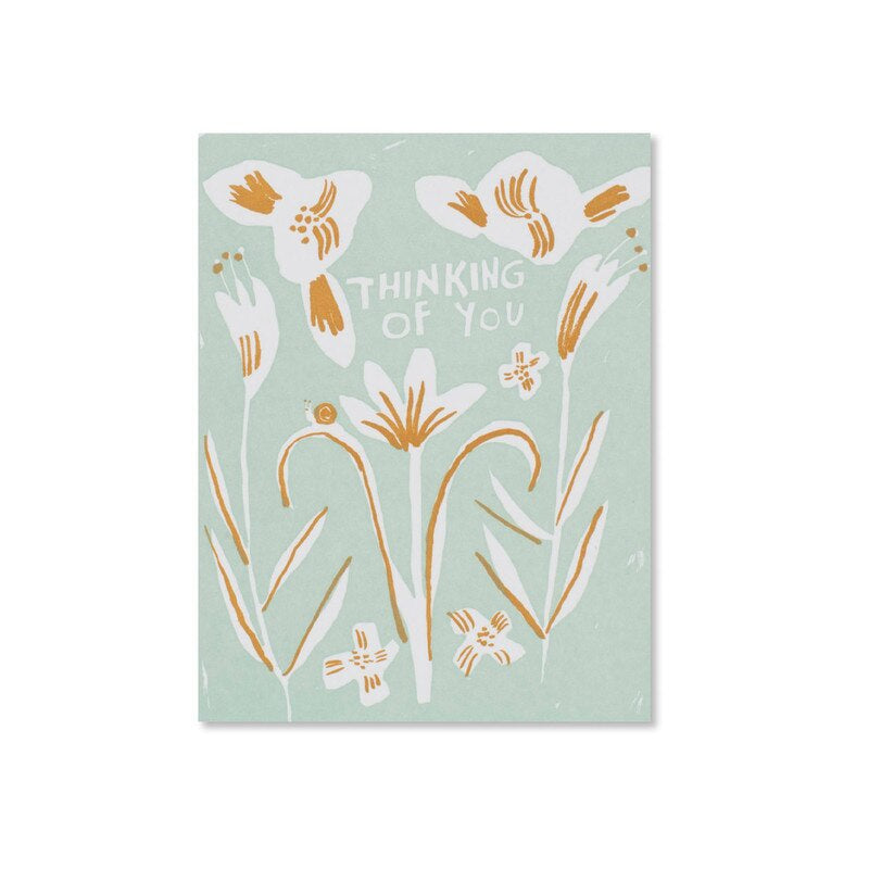 Greeting Card / Thinking of You Lillies