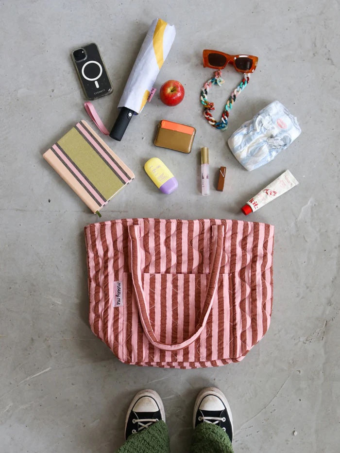 Sundae Seersucker Quilted Bag