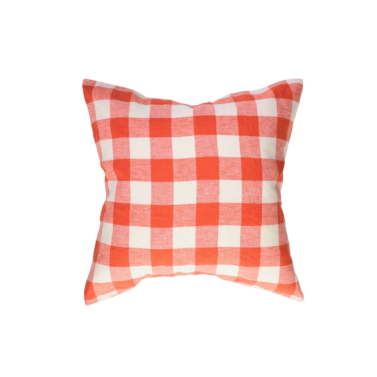 Cherry Gingham Cushion