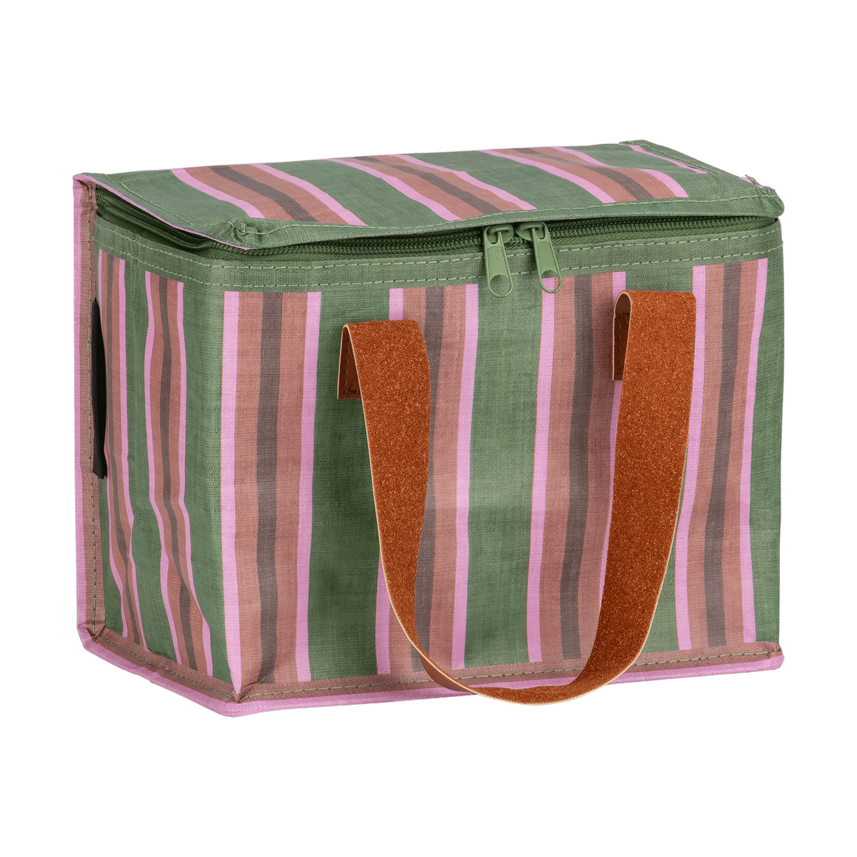 Forest Stripe Lunch Bag